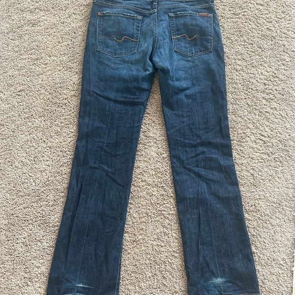 Vintage 7 for all mankind bootcut jeans size 32 - Picture 1 of 3